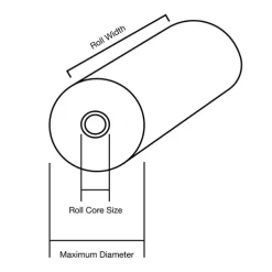 3 Layer Kraft Paper Roll Dispenser With Wheels (750mm)