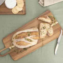 Acacia Wood Paddle Cutting Board Brown (25x58x1.5cmH)