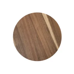 Acacia Wood Round Serving Board Brown (35cmDx1.5cmH)