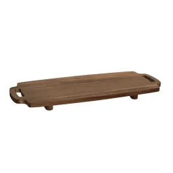 Acacia Wood Serving Board Stand Brown (58x23x5cmH)