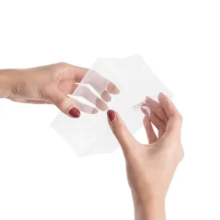 Acetate Premium Flat Rose Cone Chrome Gold (7x65cmH) Pack 6