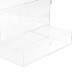 Acrylic 25 Rose Head Display Box with Drawer (25x25x15cmH)