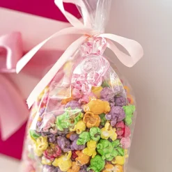 Acrylic Charms Lollypop Ornament Pack 12 Pink (57x39mm)