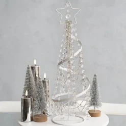 Acrylic Crystal Hanging Garland Pack 6 Clear (45cmL)