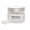Acrylic Pearl Beads Ball White 10mm (150pc Jar)