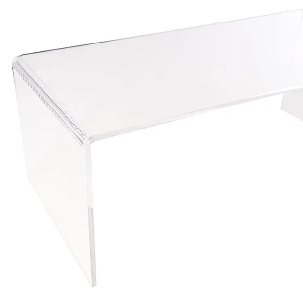 Acrylic Riser Rectangle Set 3 5mm Clear (20cmWx45cmLx18cmH)