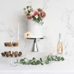 Acrylic Riser Square Set 3 5mm Clear (35x35cmx18cmH)