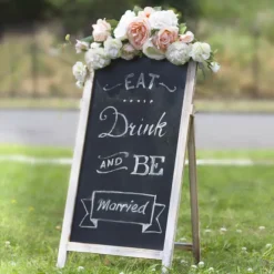 A-Frame Chalkboard Extra Large Brown (60x140cmH)