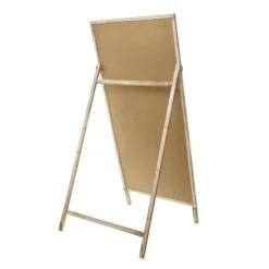 A-Frame Chalkboard Extra Large Brown (60x140cmH)