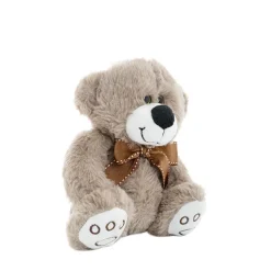 Alec Bear with Bow Brown (19cmST)