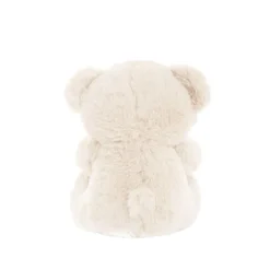 Alec Bear with Bow White (19cmST)