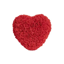 Amore Rose Love Heart Red (20cmH)