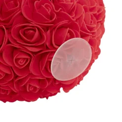 Amore Rose Love Heart Red (20cmH)