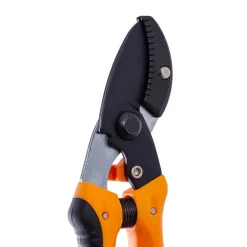 Anvil Secateurs Garden Shear Orange Handle (18cm - 7