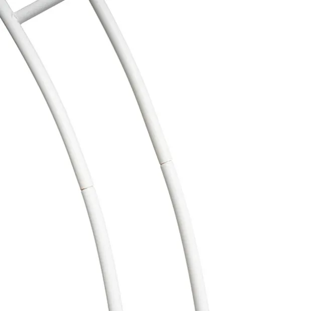 Arch Circle Event Double Row Frame White (2.7mWx2.4mH)