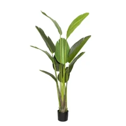 Artificial Bird Of Paradise Plant Potted Green (150cmH)