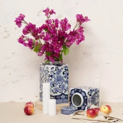 Artificial Bougainvillea Spray Purple (74cmH)