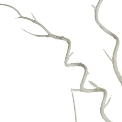 Artificial Curly Twig Branch White (112cmH)