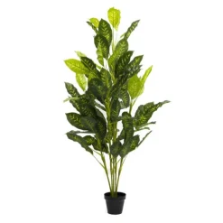 Artificial Dieffenbachia Potted Plant Green (150cmH)