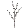 Artificial Eucalyptus Seed Pod Twig Spray Brown (86cmH)