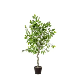 Artificial Ficus Tree Potted Green (120cmH)