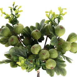 Artificial Fig Bouquet Green (33cmH)