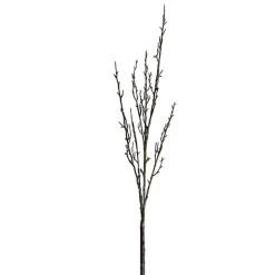 Artificial Long Twig Branch Spray Brown (129cmH)