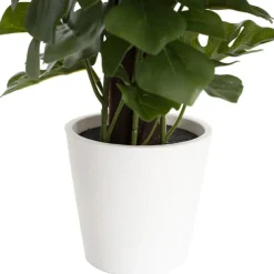 Artificial Monstera Potted Plant Green (25cmH)