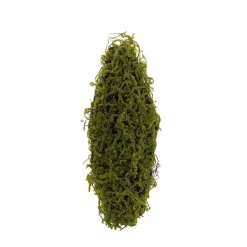 Artificial Moss Arrangement Display Piece Green (14cmx40cmL)