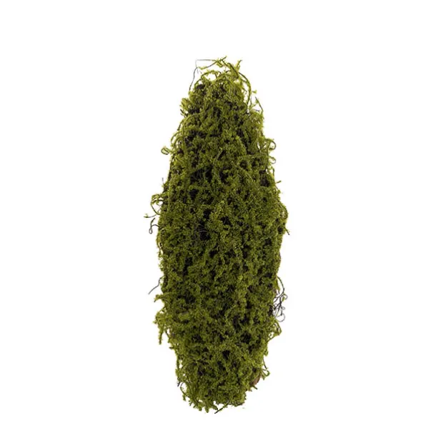 Artificial Moss Arrangement Display Piece Green (14cmx40cmL)