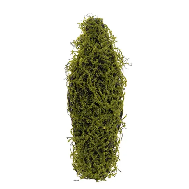 Artificial Moss Arrangement Display Piece Green (18cmx49cmL)