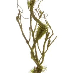 Artificial Moss Twig Branch Brown (117cmH)
