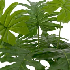 Artificial Philodendron Potted Plant Green (71cmH)