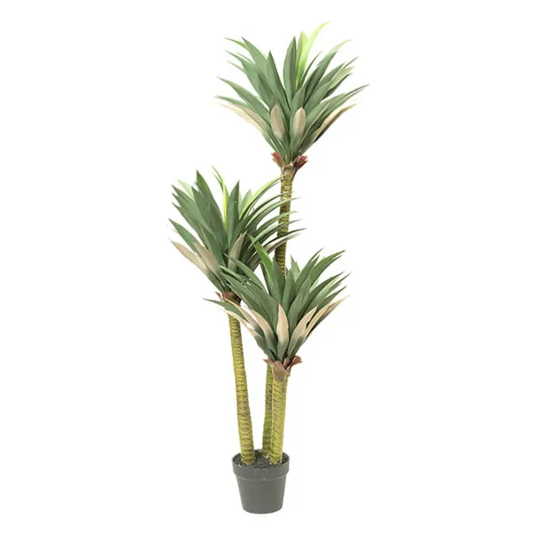 Artificial Pineapple Potted Tree Green (160cmH)