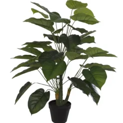 Artificial Pothos Potted Plant Real Touch Green (90cmH)