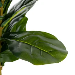 Artificial Real Touch Potted Fiddle Tree Green (65cmH)