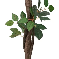 Artificial Rose Topiary Tree Potted Soft Pink (130cmH)