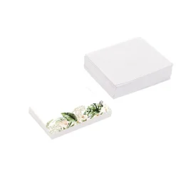 Artisan Gift Card & Envelope Leaves Pk25 (10x6.5cmH)