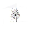 Artisan Gift Card & Envelope Dandelion Fun Pk25(10x6.5cmH)