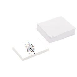 Artisan Gift Card & Envelope Dandelion Fun Pk25(10x6.5cmH)