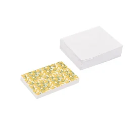 Artisan Gift Card & Envelope Wattle Pk25 (10x6.5cmH)