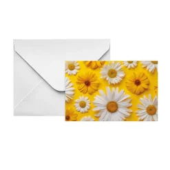 Artisan Gift Card & Envelope Daisy Daze Pk25 (10x6.5cmH)