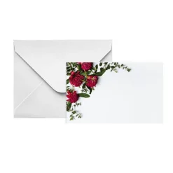 Artisan Gift Card Envelope Waratah Corner Pk25 (10x6.5cmH)