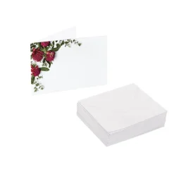 Artisan Gift Card Envelope Waratah Corner Pk25 (10x6.5cmH)