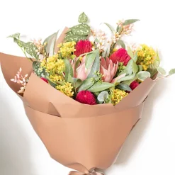 Australian Native Geraldton Wax Flower Yellow (78cmH)