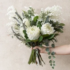 Australian Native Wattle White (85cmH)