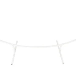 Backdrop Large Circular Frame Only White (200cmDx215cmH)