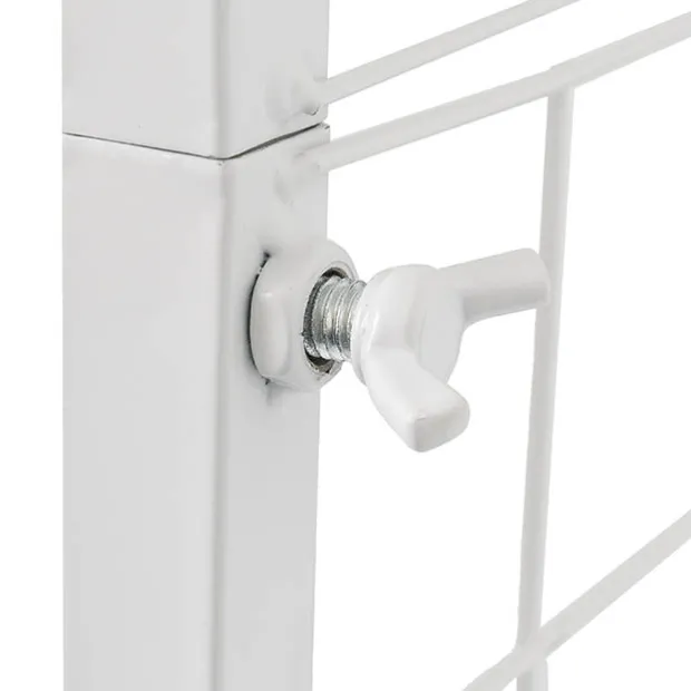 Backdrop Square Standing Frame w Mesh White (1.8x2mH)