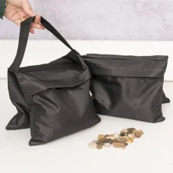 Backdrop Stand Heavyduty Weight Bags Pack2 Black (51x24.5cm)