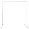 Backdrop Standing Frame Only White (2mx2mH)